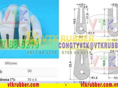 Gioăng silicon chịu nhiệt chữ A