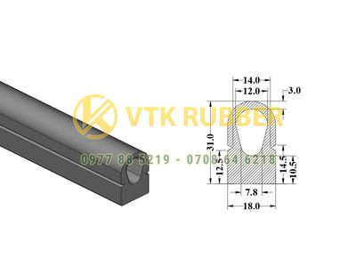 Gioăng ống cao su cửa kính ở Tiền Giang