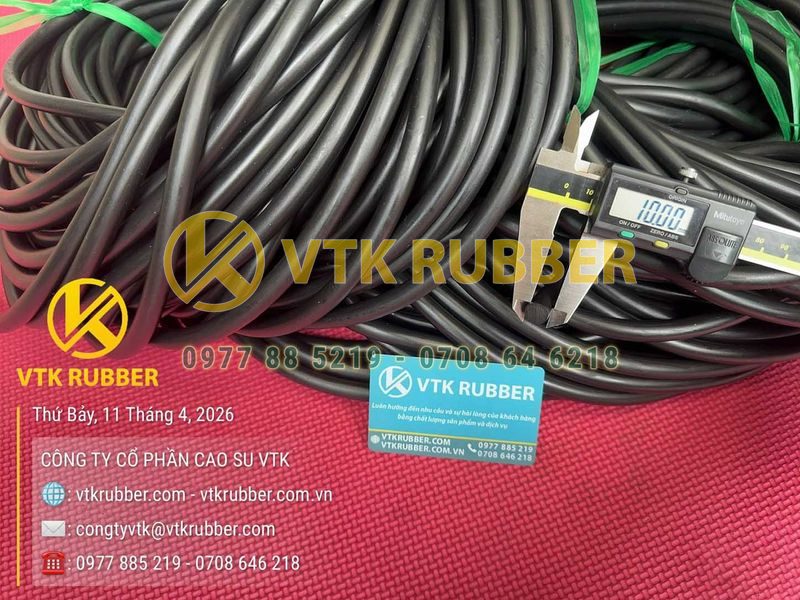 Ron cao su EPDM, NBR phi tròn phi 10mm