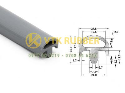 Địa chỉ gioăng silicon chịu nhiệt chữ D, chữ T ở Quảng Ngãi