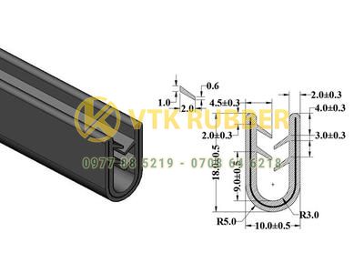 Ron cao su xốp kẽm chống ồn, chống rung tại TP. Hồ Chí Minh