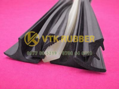 Gioăng cao su chữ T cửa nhôm kính, cửa gỗ chịu nhiệt
