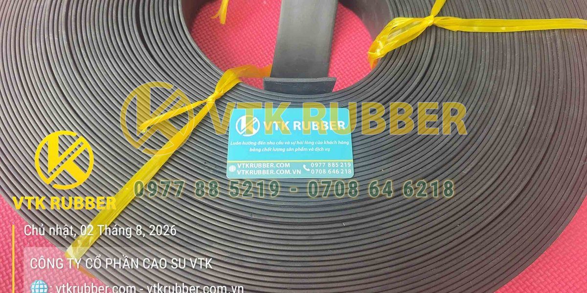 Ron cao su chữ nhật chống nước, chịu lực tốt cho máy và thiết bị