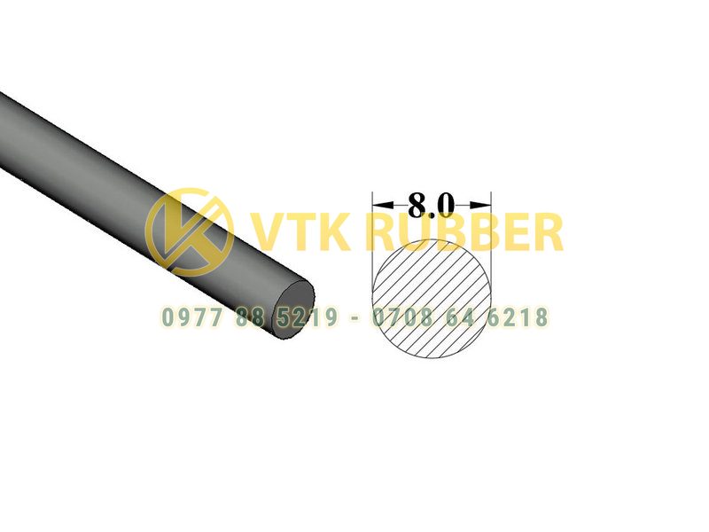 Ron silicon tròn chịu nhiệt