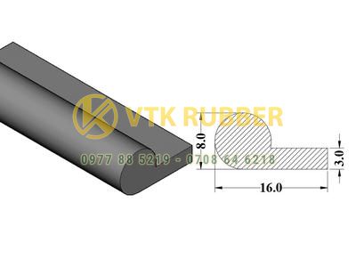 Cơ sở sản xuất gioăng cao su củ tỏi chịu nhiệt ở An Giang