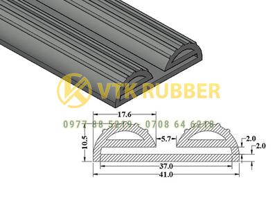 Nơi sản xuất gioăng silicon chịu nhiệt đỏ chữ E ở Lạng Sơn