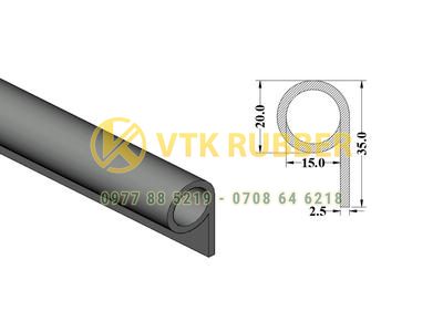 Cơ sở bán ron cao su EPDM chữ P ở Hà Nam