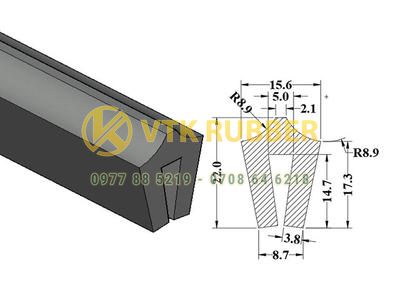 Xưởng cung cấp gioăng silicon màu trắng, đỏ chữ U ở Phú Yên