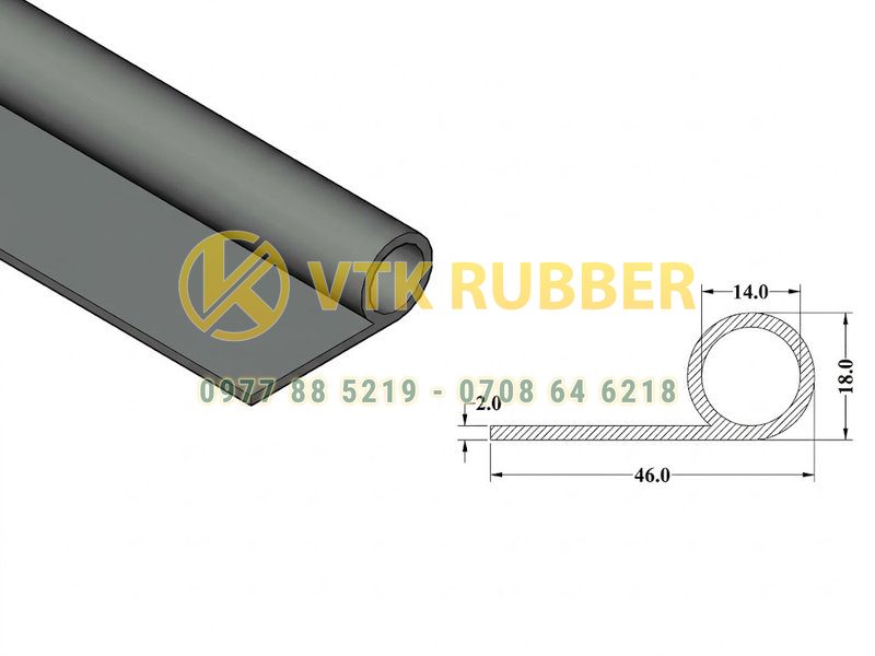 Công ty sản xuất gioăng silicon chữ P Thừa Thiên - Huế