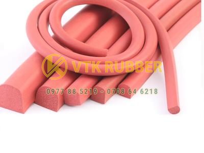 Ron silicon xốp đỏ chữ D – Chịu nhiệt cao, chống rung hiệu quả
