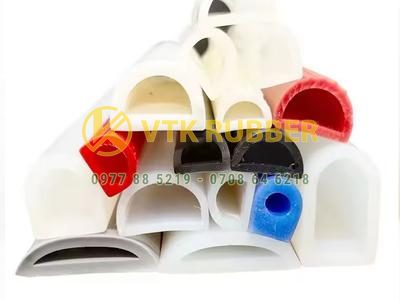 Gioăng silicon chữ D chịu nhiệt, chống bụi kín khít