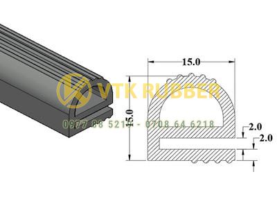 Nơi bán gioăng silicon chữ E nồi cơm, tủ sấy, lò sấy ở Lai Châu