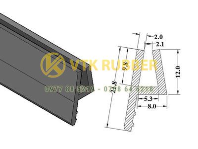 Nơi sản xuất gioăng silicon chịu nhiệt chữ H Bình Dương