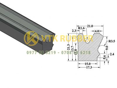 Cơ sở cung cấp gioăng silicon chịu nhiệt chữ Y Quảng Trị