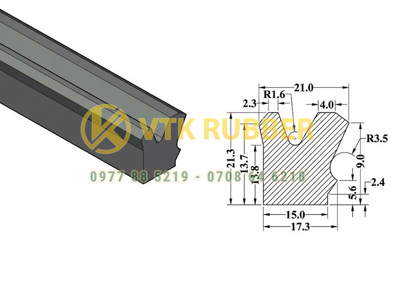 Cơ sở cung cấp gioăng silicon chịu nhiệt chữ Y Quảng Trị