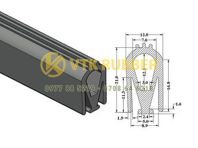 Gia công gioăng silicon chữ D ở Bắc Kạn