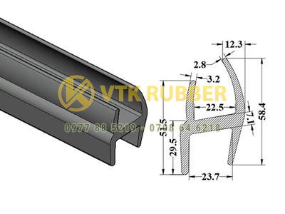 Sản xuất gioăng cao su chữ H ở Phú Yên