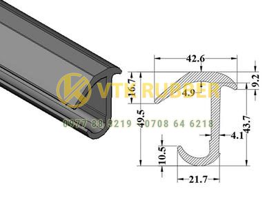 Gioăng cao su cửa kho đông lạnh ở Quảng Ngãi