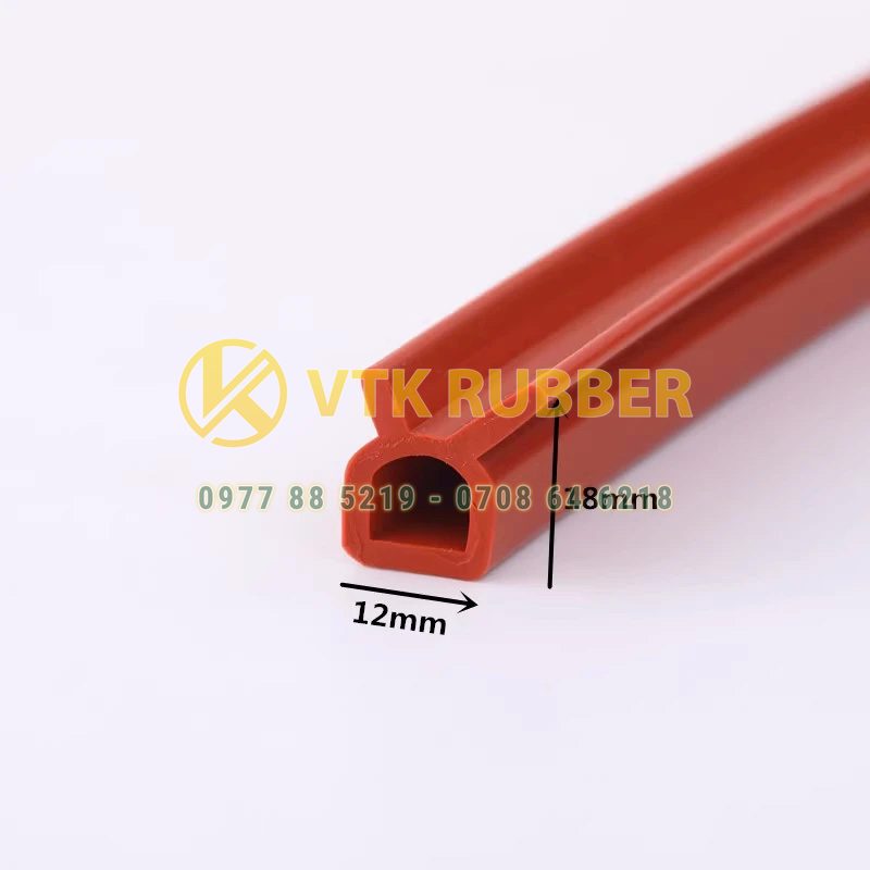 Gioăng silicon đỏ chuyên dùng cho lò hấp hơi, chịu nhiệt cao, đàn hồi tốt, đảm bảo kín khít và hiệu suất ổn định