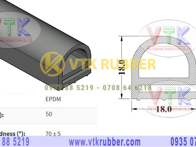 Địa điểm bán ron cao su chữ E ở Điện Biên