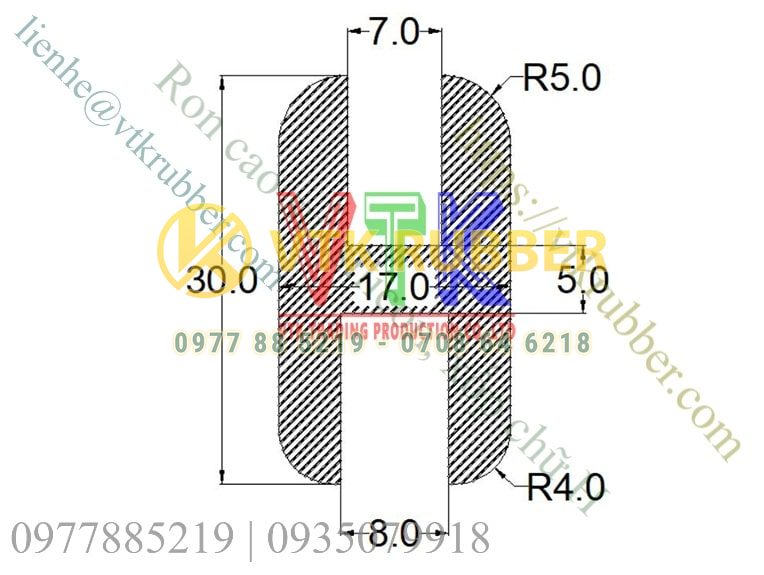 ban ve ky thuat ron nep cao su silicon xop chu h 13 min
