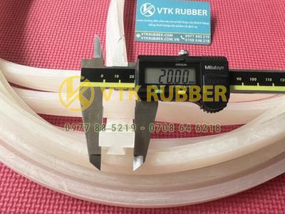 Ron cao su silicon chữ T chịu nhiệt báo giá nhanh theo kích thước