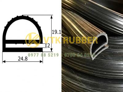 Ron cao su kính xây dựng – Gioăng nẹp kính theo yêu cầu