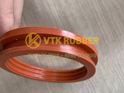 Gioăng silicon đỏ chữ U 12x10 vòng tròn ở Cao Bằng