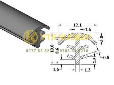 Công ty sản xuất gioăng silicon chịu nhiệt chữ T ở Cao Bằng