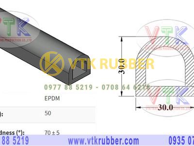 Mua ron cao su xốp đùn chịu lực chữ D ở Đà Nẵng