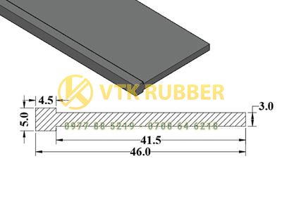 Xưởng sản xuất ron cao su lắp máy chữ T ở Quảng Ninh