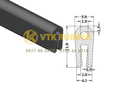 Xưởng sản xuất gioăng chịu nhiệt chữ U ở Ninh Bình