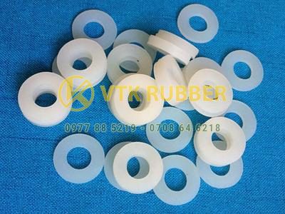 Gia công vòng đệm silicone trắng 23x33 ở Hà Giang