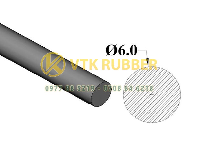 Nơi sản xuất dây silicon chịu nhiệt tiết diện tròn ở An Giang
