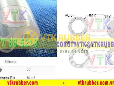 Ống silicon dẫn khí chịu nhiệt độ cao