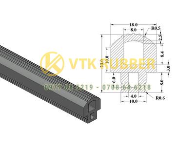 Nơi bán gioăng silicon chữ T ở Gia Lai