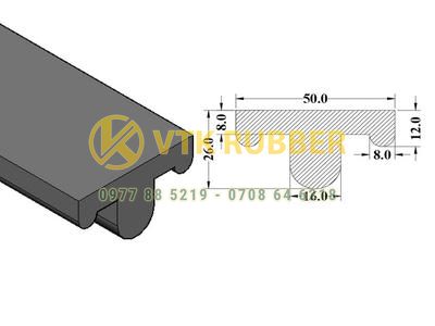 Gioăng cao su chữ P chịu lực ở Long An