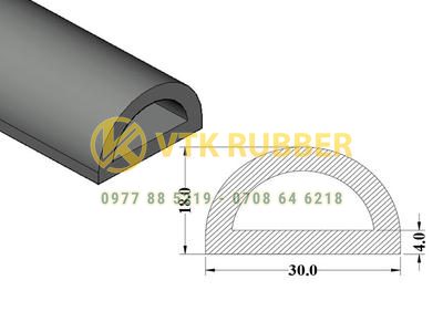 Ron cao su EPDM chịu lực chữ D ở Phú Thọ
