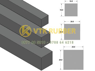 Ron cao su xốp vuông cho kho lạnh tại Đà Nẵng