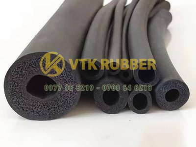 Ống cao su xốp đàn hồi tốt, cách nhiệt hiệu quả