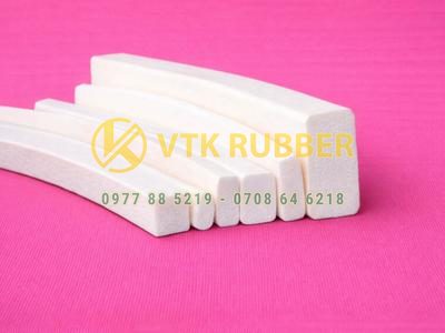 Ron silicon xốp trắng vuông chữ nhật chịu nhiệt, nhẹ bền