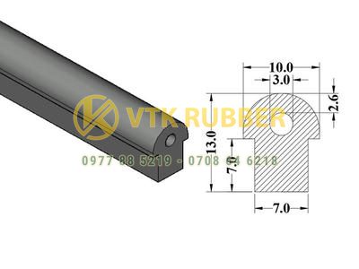 Cơ sở sản xuất gioăng chữ T chèn pin mặt trời ở Thái Bình
