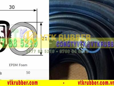 Ron cao su xốp bọc kẽm - 10030