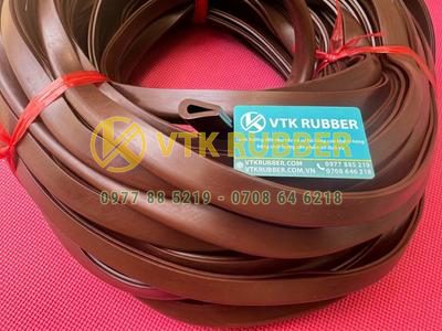 Sản xuất ron cao su nâu chữ U theo yêu cầu: Giá gốc tại xưởng