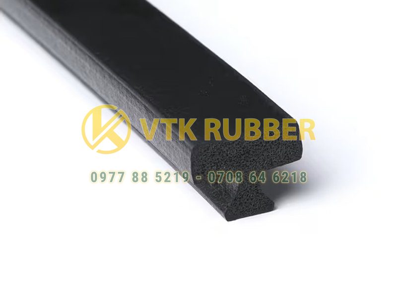 Gioăng cao su xốp chữ T – Chống thấm nước, bền dẻo, tuổi thọ cao