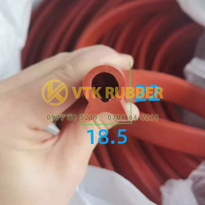 Gioăng silicon chuyên dụng cho lò hấp y tế, bền với nhiệt độ và hơi nước, đảm bảo an toàn trong quá trình tiệt trùng