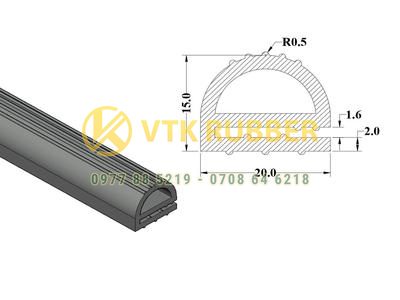 Địa chỉ mua ron cao su chữ E ở tỉnh Hà Nam