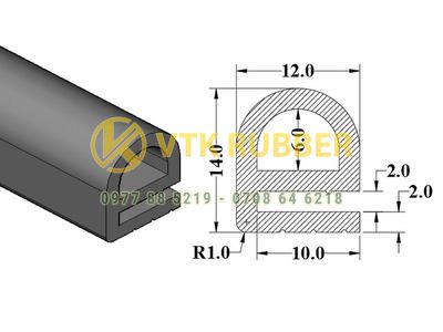 Giá gioăng silicon chịu nhiệt đỏ chữ E ở Vĩnh Long