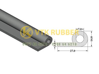 Công ty bán gioăng silicon chịu nhiệt chữ P Quảng Trị
