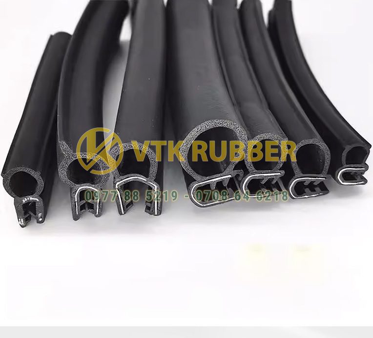 Loại ron XK chuyên dụng cho cửa công nghiệp, giúp làm kín mép cửa, chống bụi, giảm rung và tăng độ bền cho khung cửa